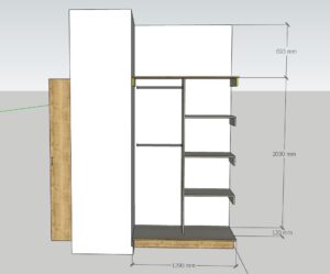1 closeth interior habitación