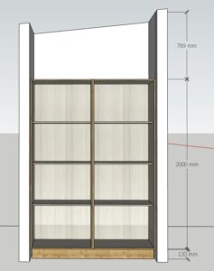 3 closeth de blancos interior