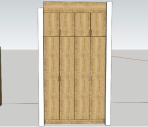 4 closeth de blancos exterior